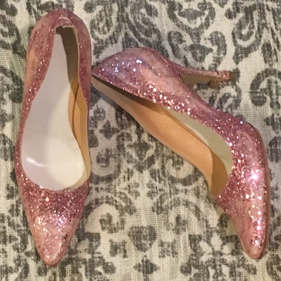 Maison Martin Margiela Shoes - Margiela Pink Glitter Heels